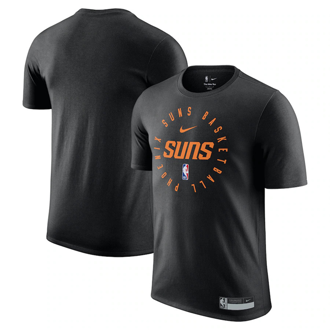 Men's Phoenix Suns Black 2024/25 Legend On-Court Practice Performance T-Shirt
